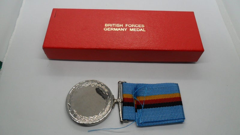 UK British Forces Germany Medal and Issue Box Carousel 2