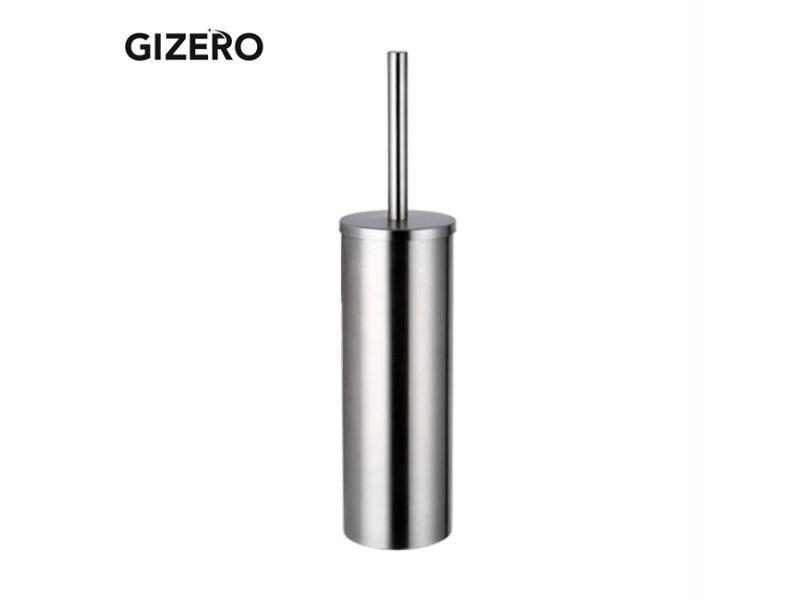 Matt Black Stainless Steel Toilet Brush Holder Durable Wall Mounted ZR2412 Carousel 1