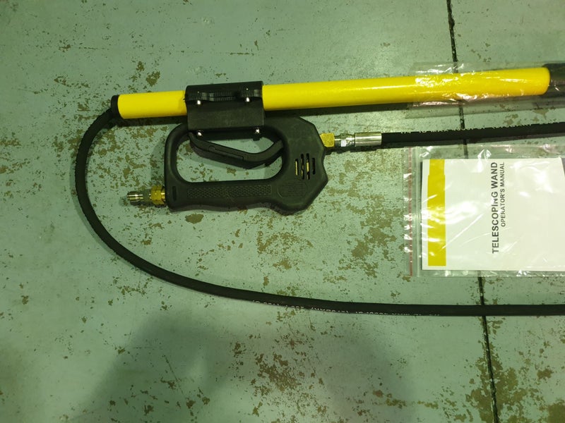 High Pressure Washer 12ft Telescoping Wand Carousel 2