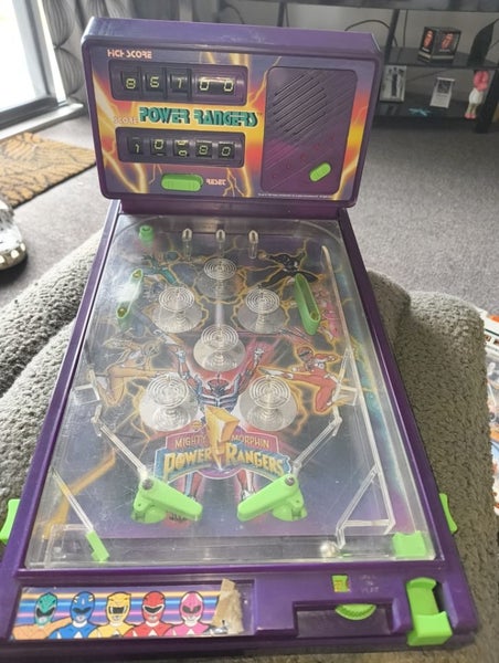 Power Rangers pinball machine from 1996 Carousel 1
