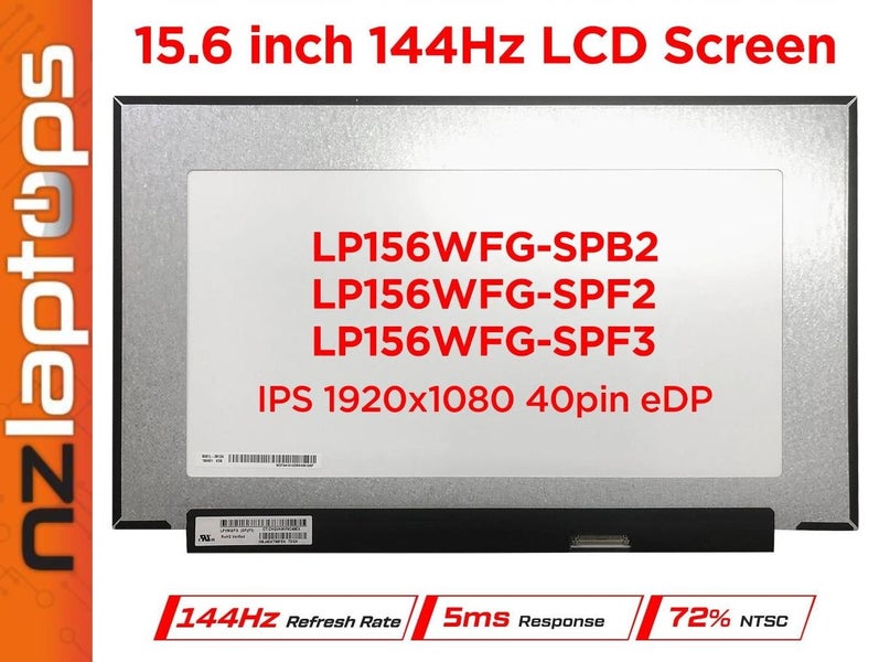 LED 15.6" 40Pin LP156WFG-SPF2 144Hz (No Bracket) Carousel 1