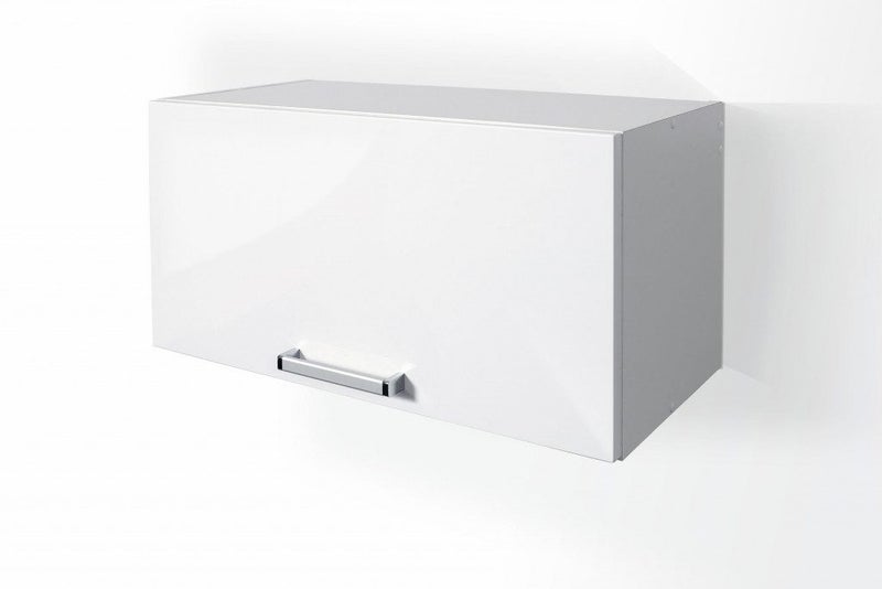 Kitchen Cabinet-White glossy melamine 16m thick door Fully Assembled Carousel 1