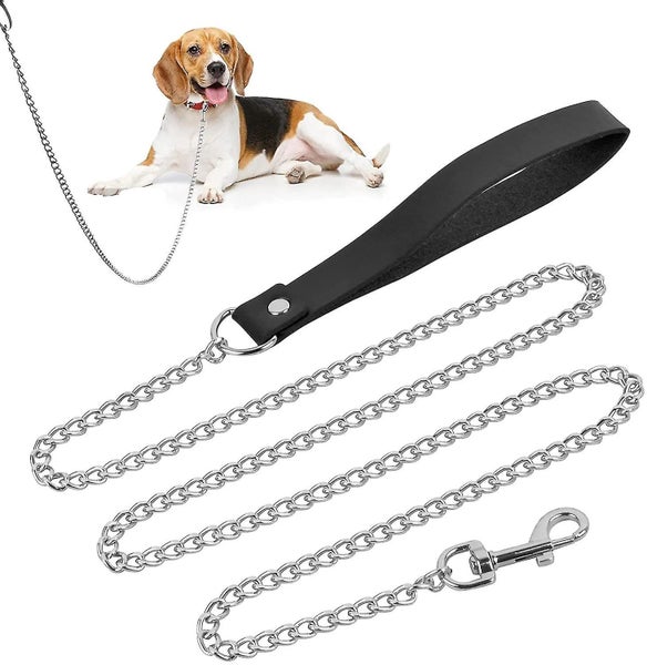 Dog Leash Chain, Metal Dog Leash Chew Proof, Chain For Dog, 118 Cm Chain Dog Carousel 1