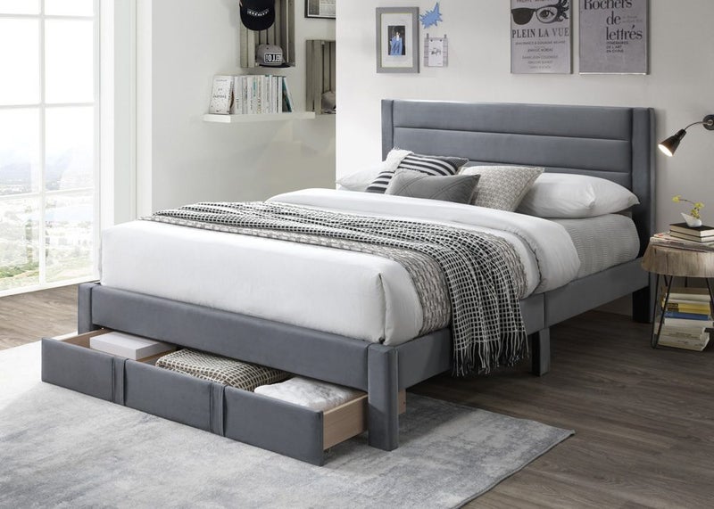 King Bed with Drawer Carousel 1