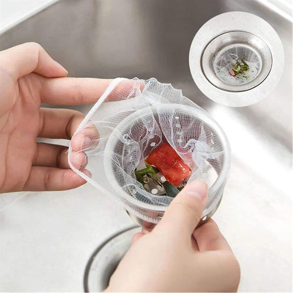 100 Sink Strainer Filter Bag For Kitchenbathroom Carousel 2