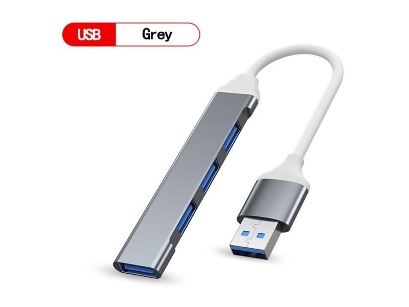 USB C HUB 3.0/3.1 3/4 Port Multi Splitter Adapter OTG For Macbook Pro 13/15 Air Carousel 1