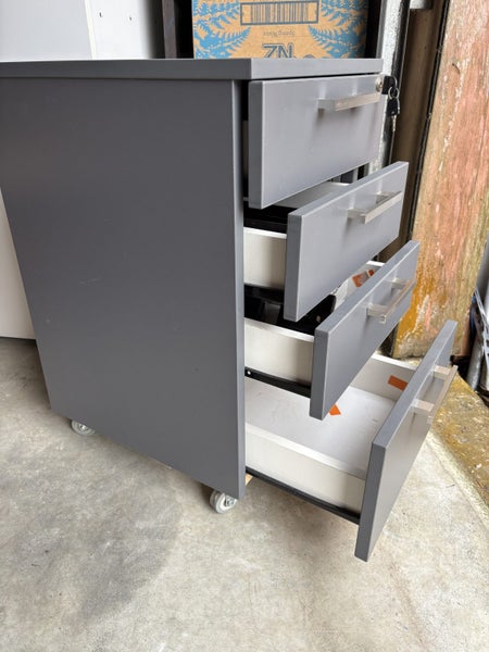 4 Drawer Under Desk Mobile Carousel 5