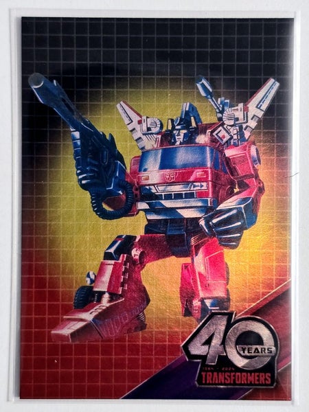 2024 Dynamite Transformers 40th Anniversary Holofoil #61 Inferno Robot Mode Carousel 1