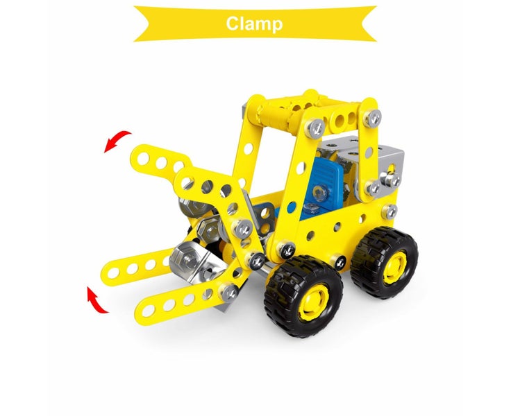 7 inSTEM Toy Set for Boys Learning Engineering Metal Construction Toys Carousel 2