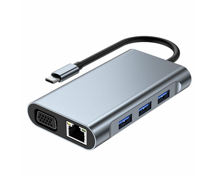 8 inLaptop Docking Station Type-C Dual HDMI Hub Adapter USB-C Triple Dis Carousel 2