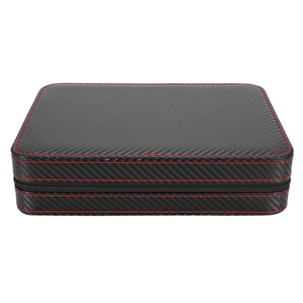 8 Grids Watch Case Organizer Wristwatch Storage Box Jewelry Display Contain Carousel 1