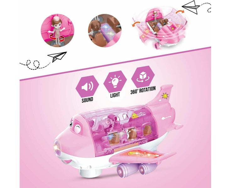 Airplane Toys for Kids, Bump and Go Action for Boys and Girls 3-12 Years Ol Carousel 2