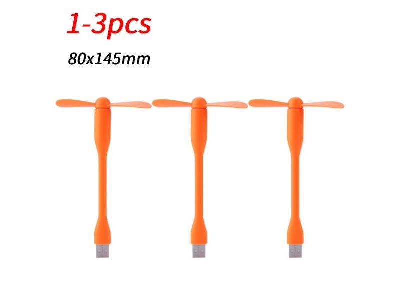 Mini Flexible Bendable USB Fan For Power Bank Laptop PC AC Charger Portable Carousel 1