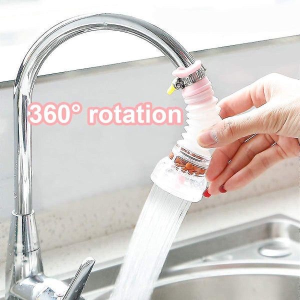 Faucet, 2 Pieces Mini 360 Degree Rotating Faucet Water Filter 360 Kitchen Faucet Carousel 1