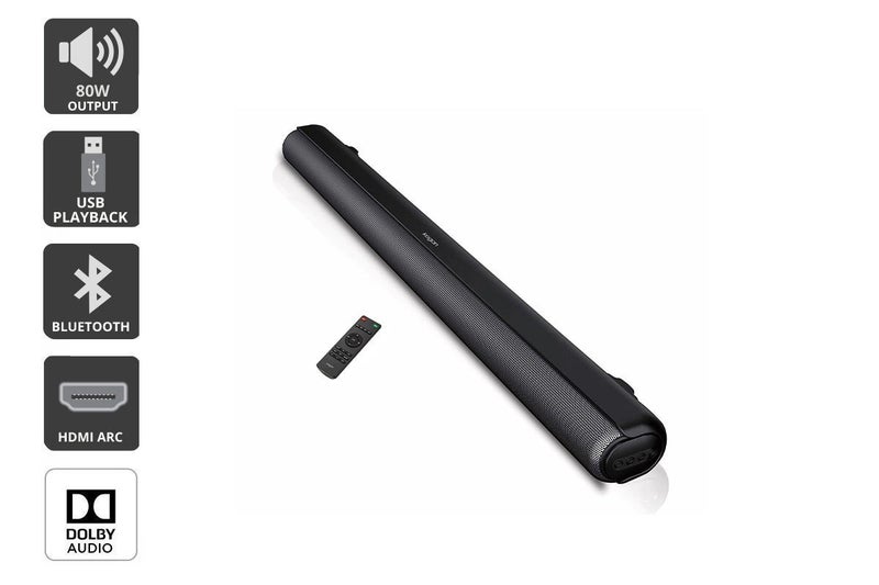 Kogan 2.1 Channel 80W Dolby Soundbar with Built-in Subwoofer, KASBD80HA Carousel 1