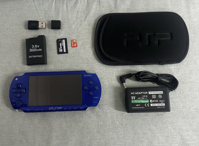 PlayStation Portable (PSP) 1000 – Blue | 64GB | Ready to Use Carousel 1
