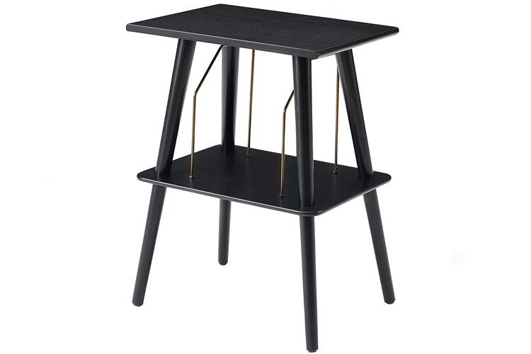 Crosley Manchester Entertainment Center Stand Black Carousel 1