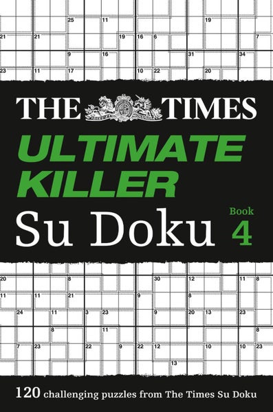 The Times Ultimate Killer Su Doku Book 4 by The Times Mind Games - Paperback Carousel 1