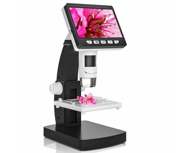 4.3 Inch LCD Digital Microscope,Coin Microscope 50X-1000X Magnification,USB Carousel 1