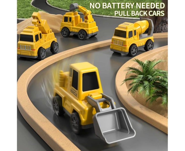 5in1 Construction Toddler Truck Boys Friction Power Vehicle Car Toy for T Carousel 8