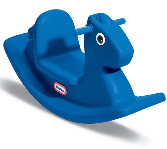Little Tikes: Rocking Horse - Blue Carousel 1