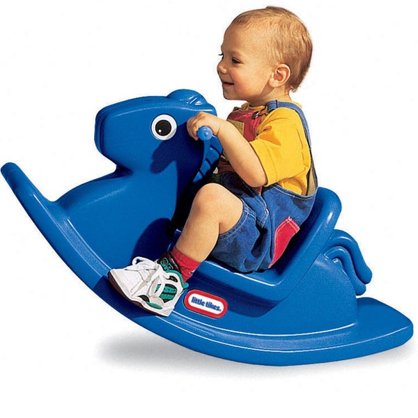 Little Tikes: Rocking Horse - Blue Carousel 2