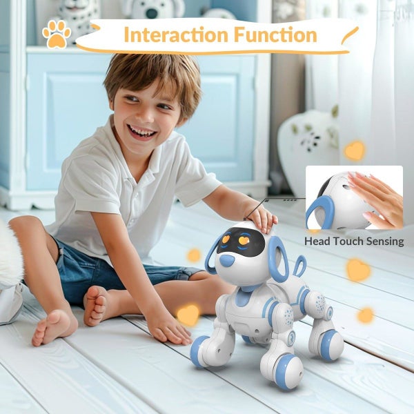 Programmable Remote Control Robot Dog for Kids Carousel 7