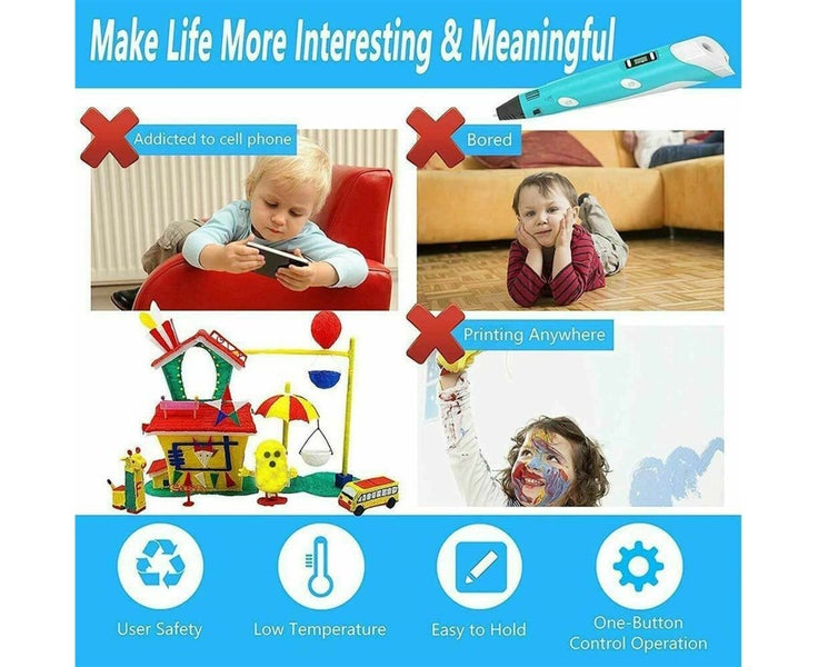 Kids 3D printing Pen Drawing Pen Carousel 2