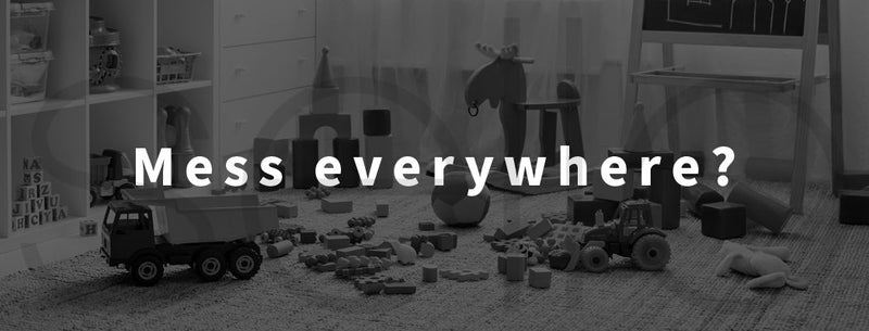 Levede Kids Toy Box Storage Chest Cabinet Container Clothes Organiser Grey Carousel 2