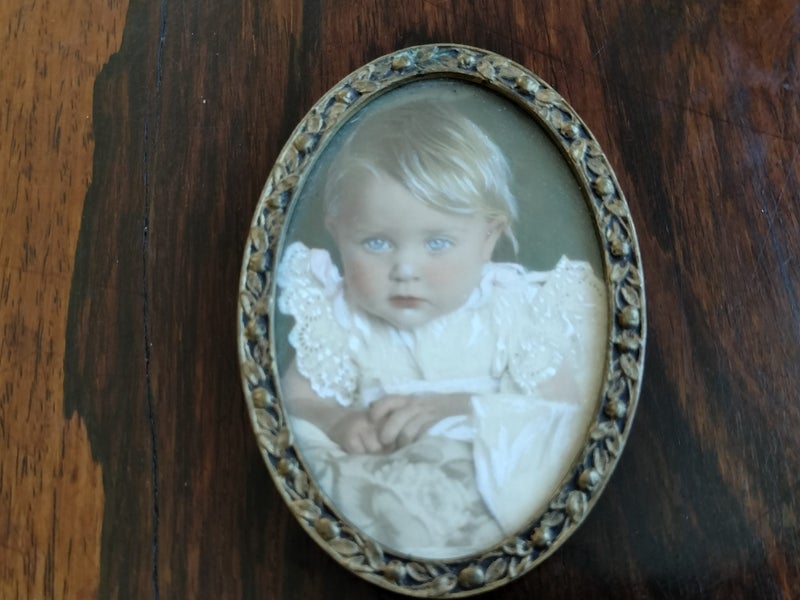 Antique Oval Miniature Colourised Portrait Carousel 2