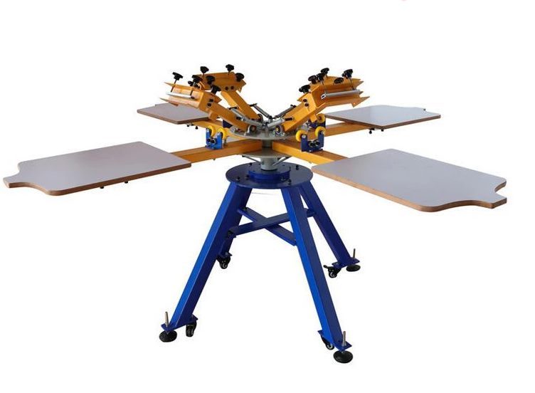 4 colour - Screen Printer Carousel 1
