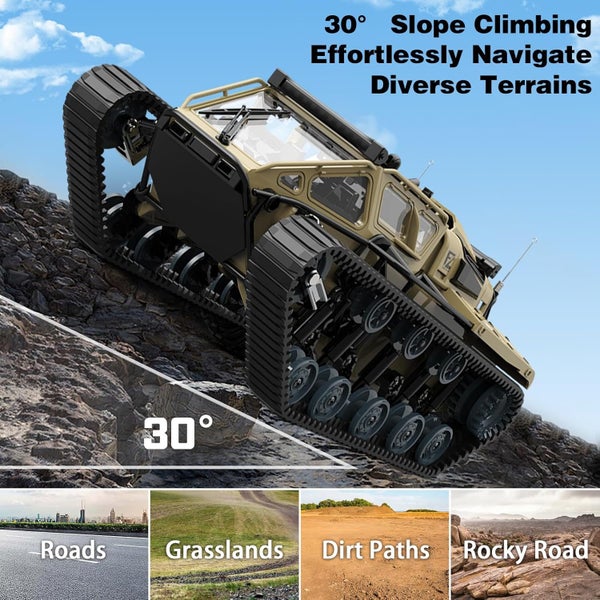 Remote Control Tank RC Tank Offroad Crawler for Kids Carousel 2