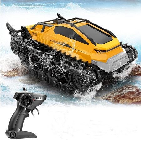 Amphibious Remote Control Car 2.4Ghz Off Road Remote Control Tank Carousel 6