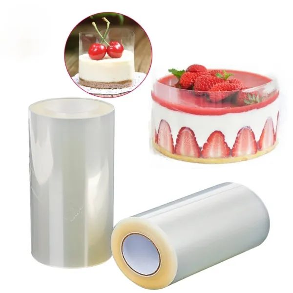 1 Roll Cake Surround Film Transparent Cake Collar Baking Accessories Kitchen Carousel 2