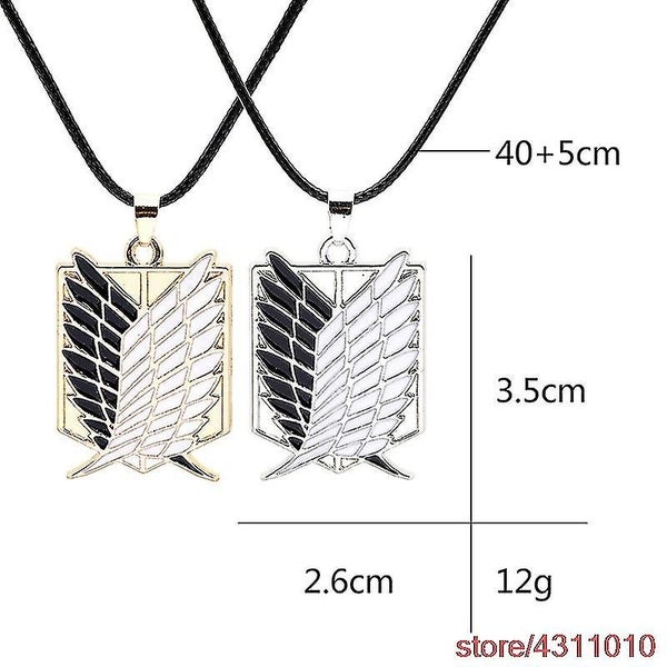 Fashion Anime Attack On Titan Pendant Necklace Scoating Legion Ba Carousel 2