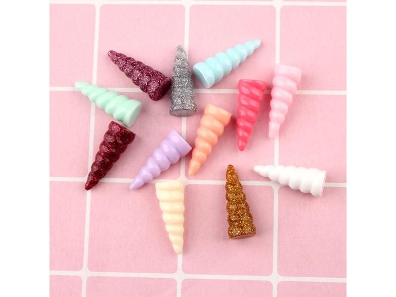 30Pcs Cartoon Mixed Pattern Flat Back Resin Embellishments DIY Craft Supplies Carousel 1
