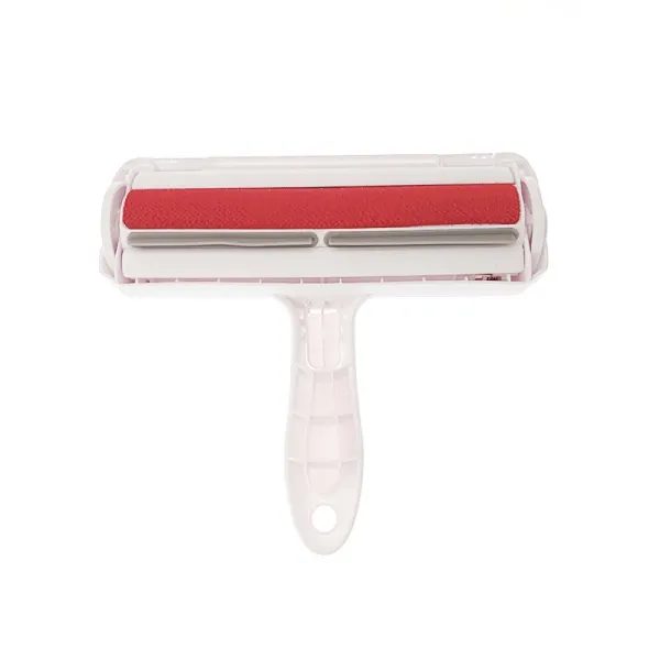 Pet Hair Remover Roller 2 Way For Furniture Self Cleaning One Hand Operated Carousel 1