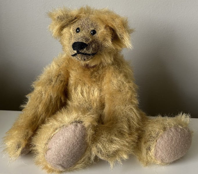 Vintage 1996 Russ Berrie "COLBY" Teddy Bear Plush Soft Toy (PING/AFTERPAY) Carousel 1