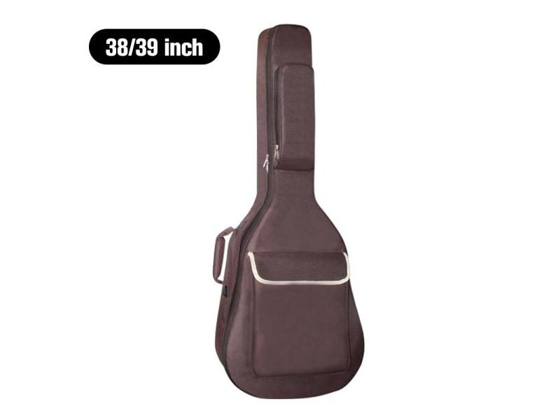 36/38/39/40/41 Inch Oxford Guitar Gig Bag Double Shoulder Straps Padded Cotton Carousel 1