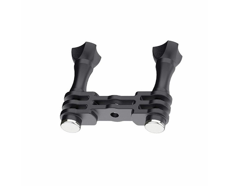 Dual-Head LED Flash Light Connection Mount Bracket Camera Holder for GoPro Carousel 6