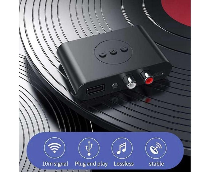 Bluetooth 5.2 Audio Receiver Usb Flash Drive Rca 3.5mm Aux Usb Stereo Music Carousel 1