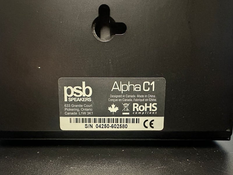 PSB Alpha C1 Centre Speaker Carousel 5