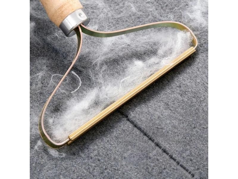 Portable Manual Hair Removal Agent Carpet Wool Coat Clothes Shaver Brush Tool Carousel 2