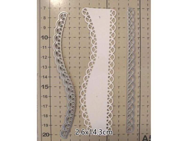 1 Pcs Girdle Metal Cutting Dies Scrapbooking For Card Making DIY Embossing Cuts Carousel 1