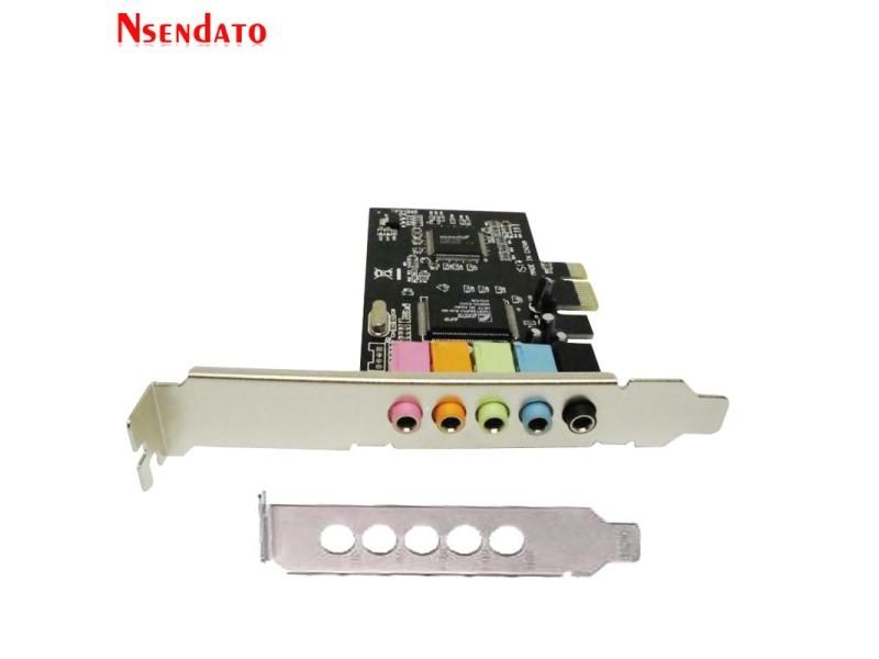 PCI-E 5.1 Channel 6-Ch Digital Sound Card CMI8738 Chipset Expansion Carousel 2