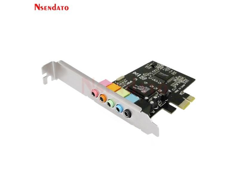 PCI-E 5.1 Channel 6-Ch Digital Sound Card CMI8738 Chipset Expansion Carousel 1