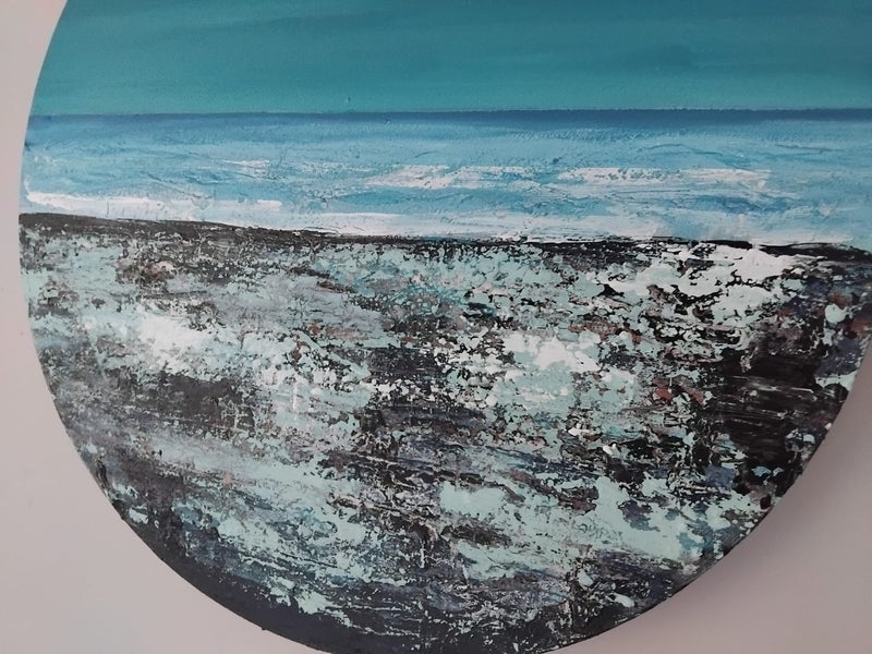 Seachange on the Coastline- by kiwi artist Carousel 5