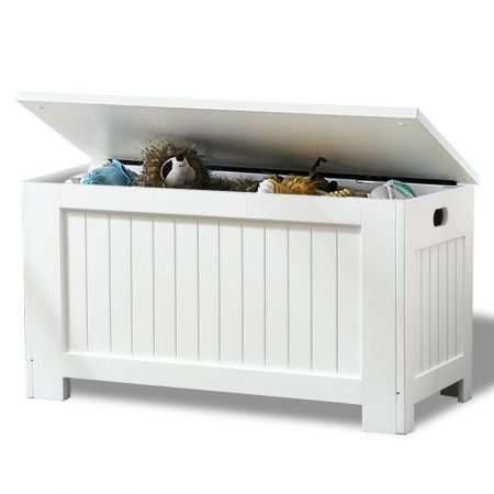 Levede Kids Toy Box Chest Storage Cabinet Container Children Clothes Organiser Carousel 1