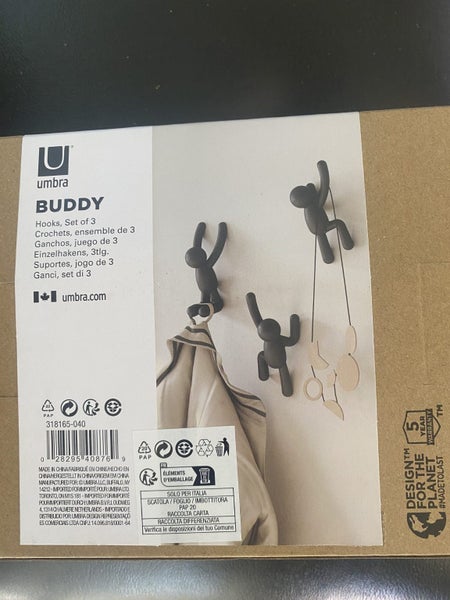 UMBRA Buddy Hooks - Set of 3 Carousel 2