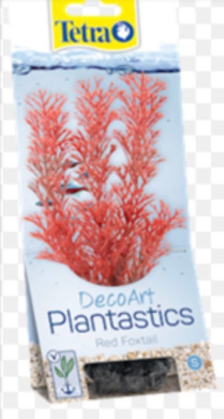 Tetra DecoArt Plantastics Red Foxtail size Small - fish tank plant Carousel 1